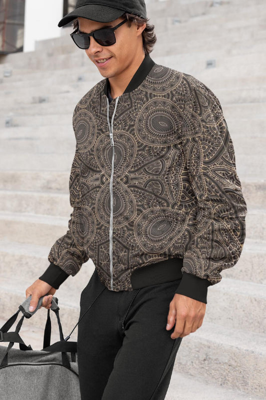 Cataclysm Unisex Bomber Jacket by Alchimia
