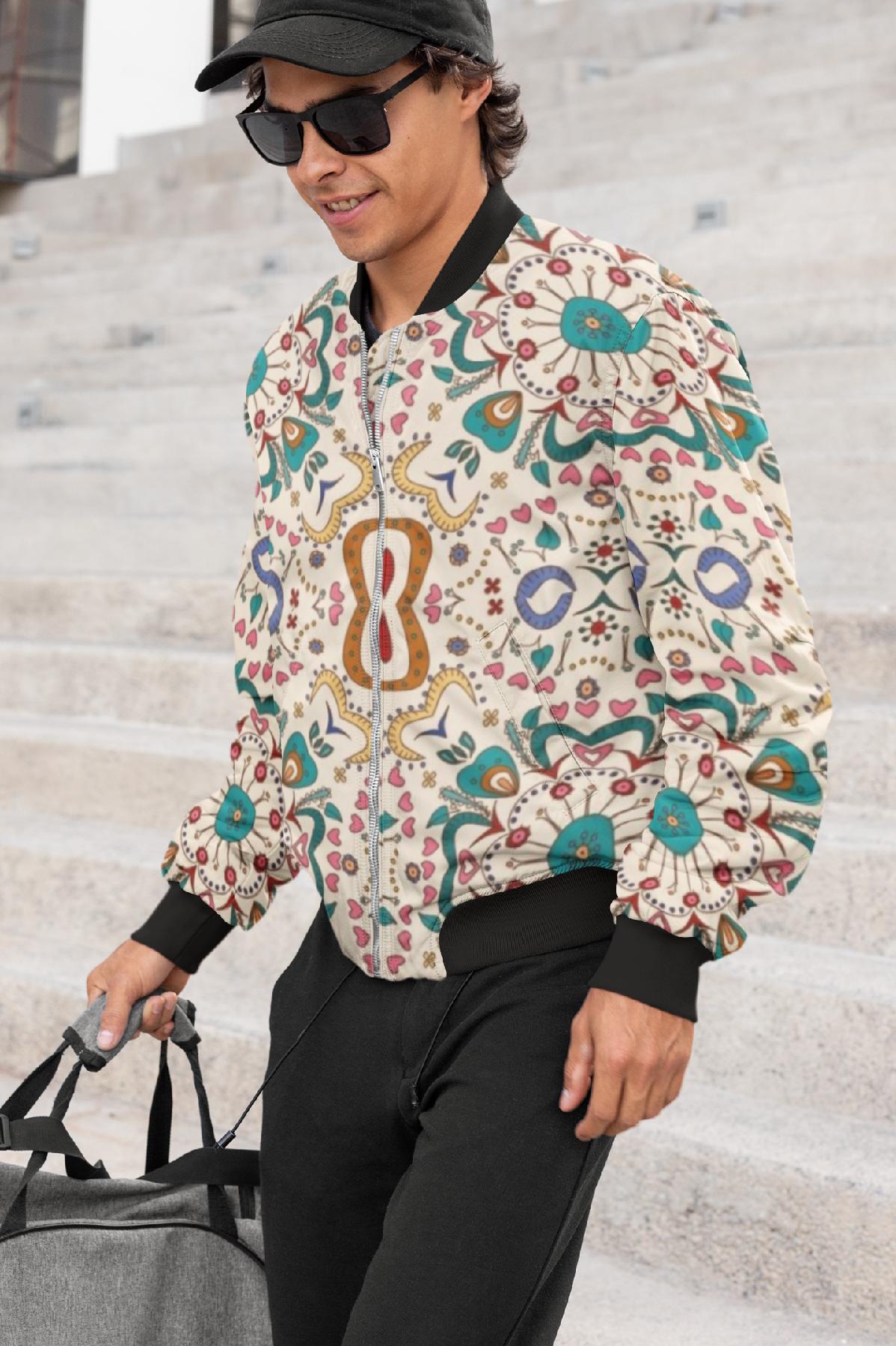 Autumn Unisex Bomber Jacket by Alchimia