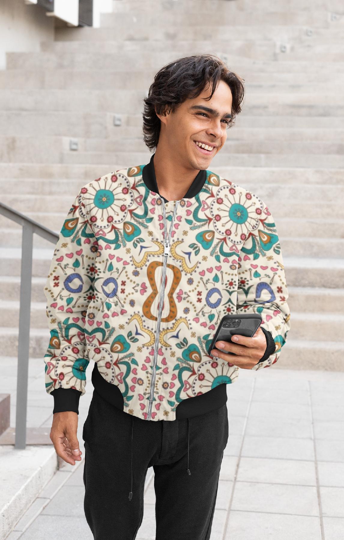 Autumn Unisex Bomber Jacket by Alchimia