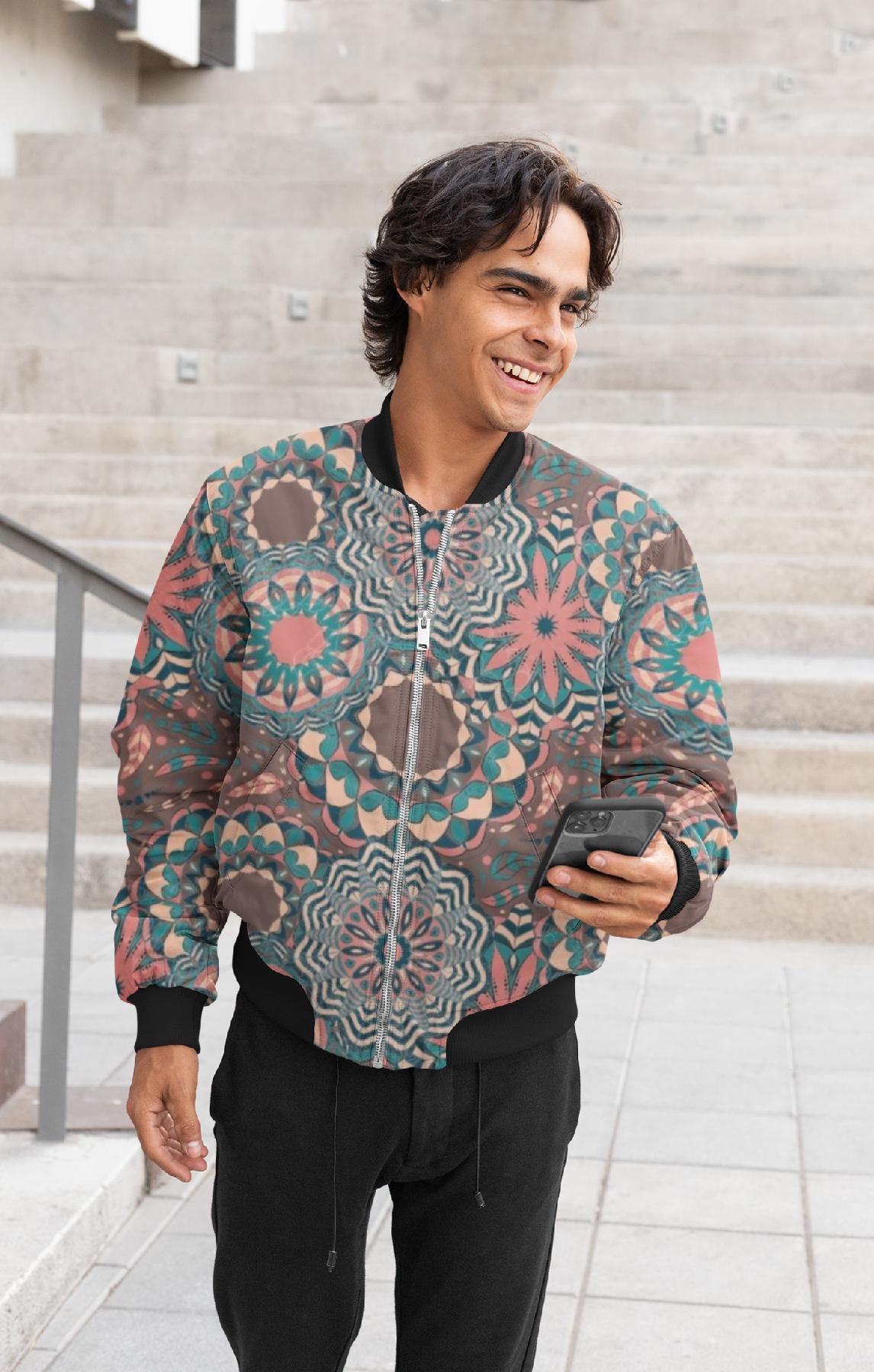 Droids of Ember Unisex Bomber Jacket by Alchimia