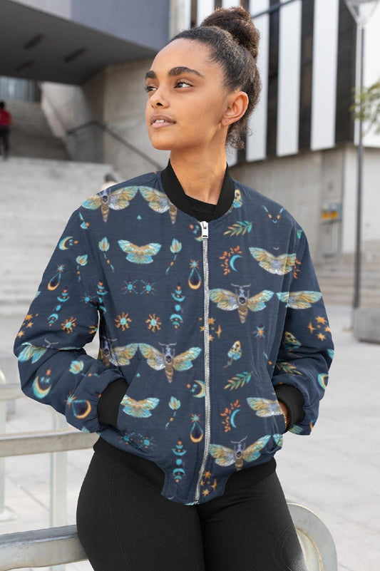 Deepdream Unisex Bomber Jacket by Alchimia