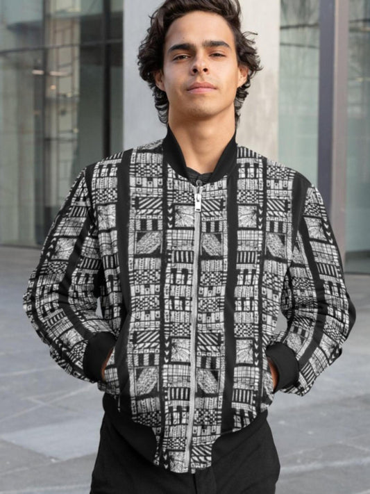 Arcadia Unisex Bomber Jacket by Alchimia