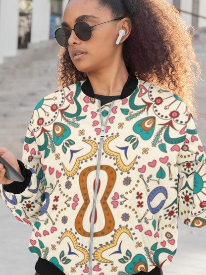 Autumn Unisex Bomber Jacket by Alchimia