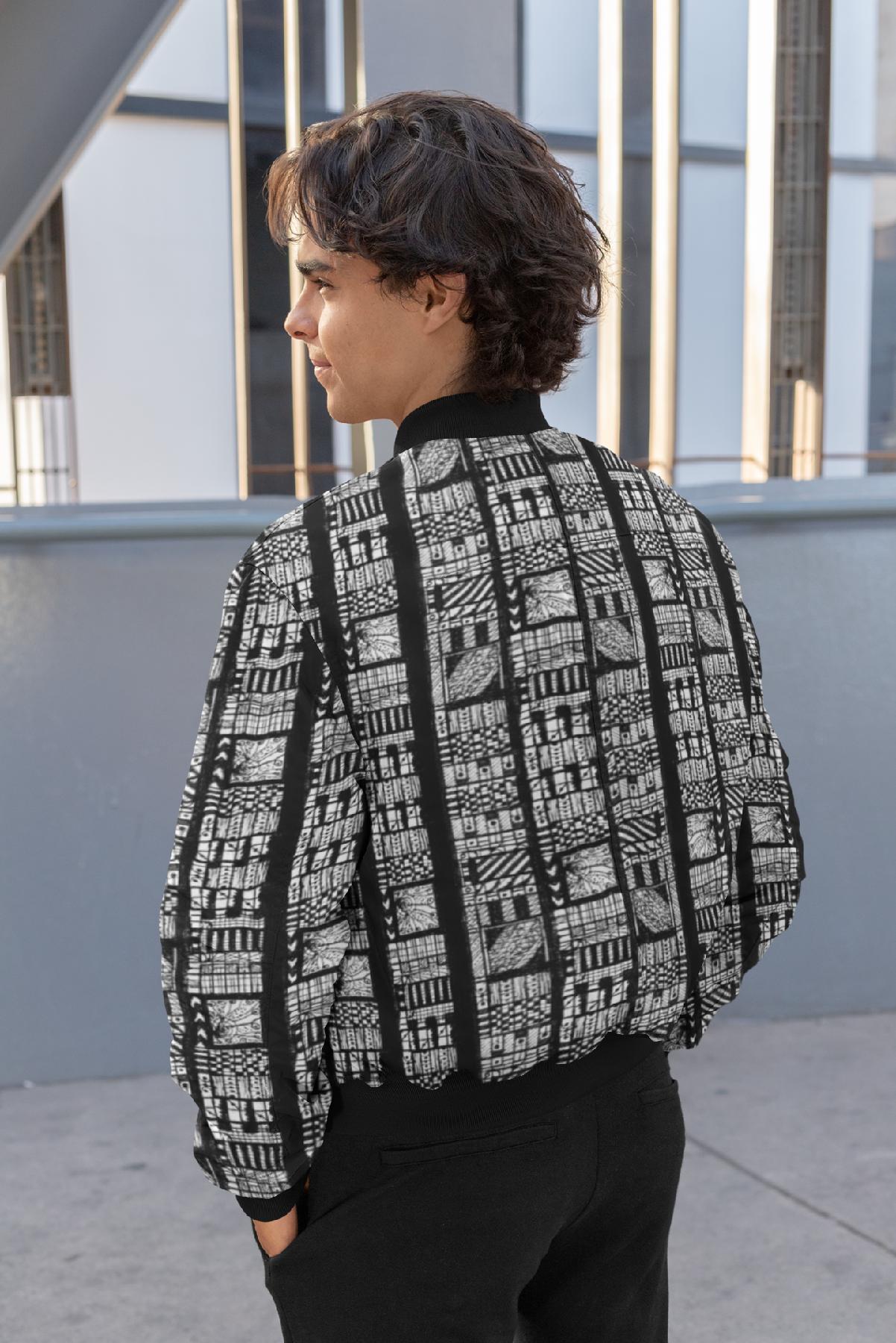 Arcadia Unisex Bomber Jacket by Alchimia