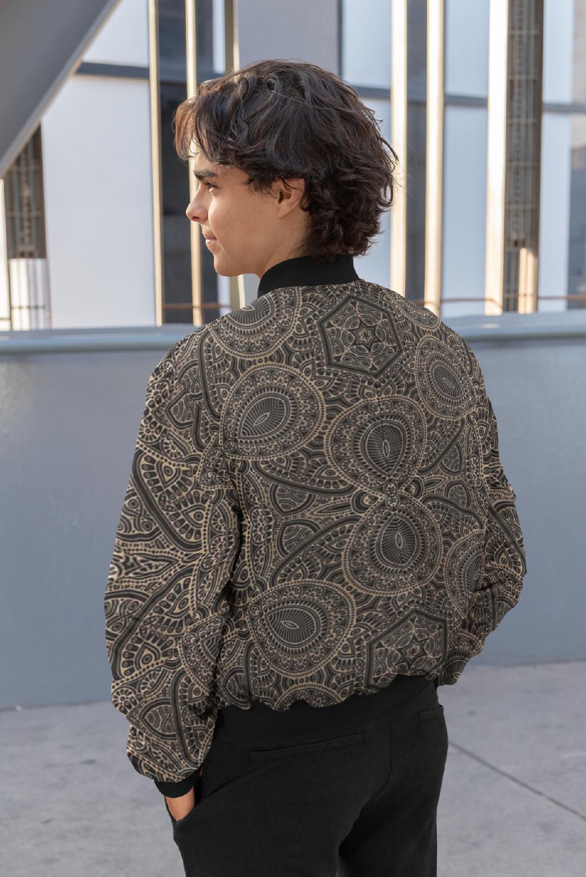 Cataclysm Unisex Bomber Jacket by Alchimia